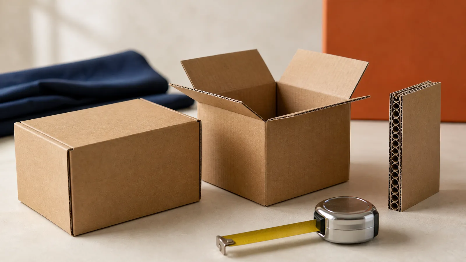 Cómo elegir la caja de cartón correcta para tu producto